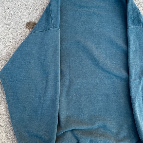 Vintage 90s Russell Athletic Blank Streetwear Crewneck Made in USA Sweatshirt XL - Picture 9 of 12